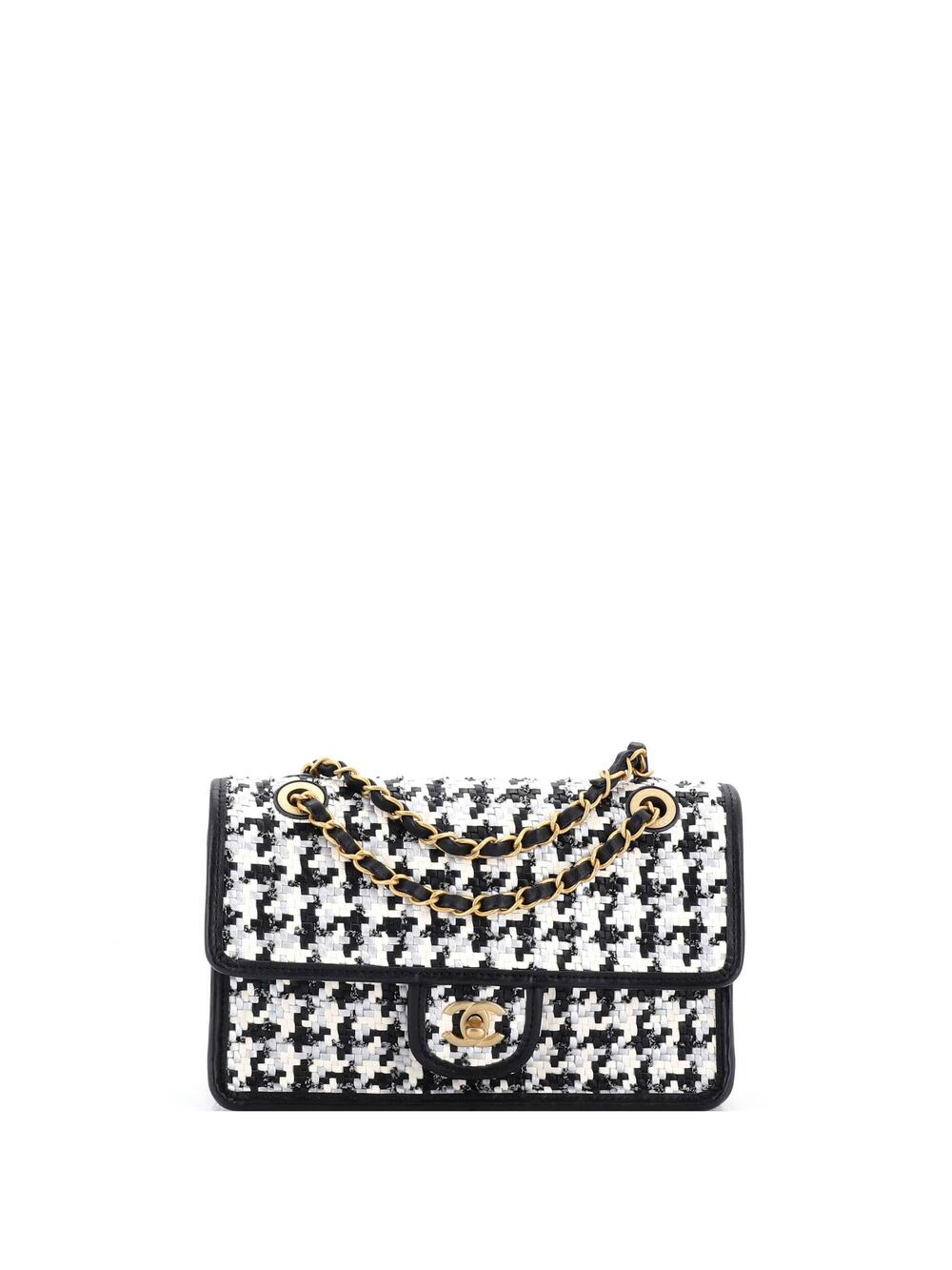 Chanel Classic Single Flap Bag Woven #290808C48B